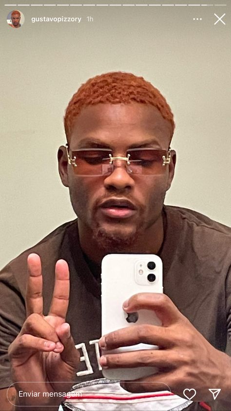 Copper Hair Men, Black Men Dyed Hair, Black Men Hair Colour, Mixed Men, Boys Dyed Hair, Bleached Hair Men, Ginger Hair Men, Boys Colored Hair, Hair Color For Dark Skin