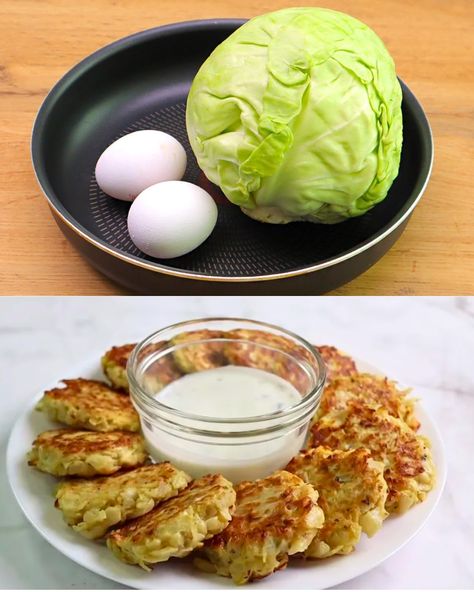 These Fried Cabbage Patties are a delicious and healthier alternative to traditional meat patties. They are packed with flavor and are perfect for a light lunch or dinner. Easy to ... Read more Cabbage And Onion Patties, Fried Cabbage Cakes, Cabbage Patties Recipe, Fried Cabbage Patties Recipe, Fried Cabbage Patties, Cabbage Patties Baked, Cabbage Cakes Recipe, Cabbage Patties Fried, Cabbage Croquettes