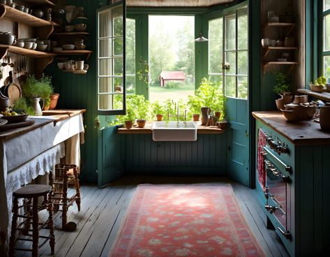 Step back in time with a glimpse into a beautifully preserved 1930s farmhouse kitchen. Explore the rustic charm and vintage details that make this space a true gem. #farmhouse #1930s #kitchen #vintage #rustic 1930s Kitchen Vintage, 1930s Farmhouse, 1930s Kitchen, Italy Kitchen, Beautiful Kitchen Designs, English Kitchens, Vintage Details, Kitchen Vintage, Functional Kitchen