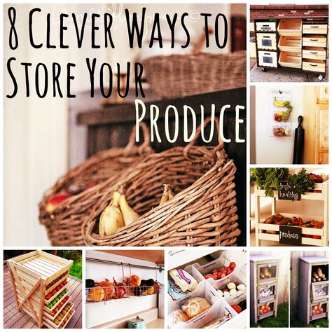 Where To Store Potatoes, Fresh Produce Storage, Organising Tips, Storing Produce, Healthy Fridge, Potato Storage, Expired Food, Produce Storage, Vegetable Stand