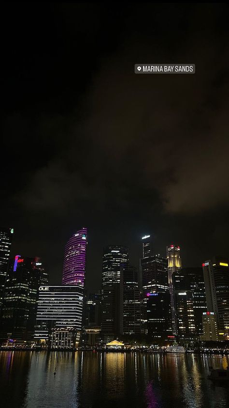 Singapore Night Aesthetic, Singapore Snapchat, Singapore Instagram Story, Singapore Snap, Hayley Aesthetic, Singapore At Night, Melbourne Australia City, Singapore Aesthetic, City Lights Wallpaper