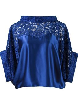 Latest Blouse Styles, Lace Top Design, Lace Blouse Styles, Short Crop Tops, Lace Insert Top, Ropa Upcycling, Blouse Tops Designs, African Blouses, Blouse Crop