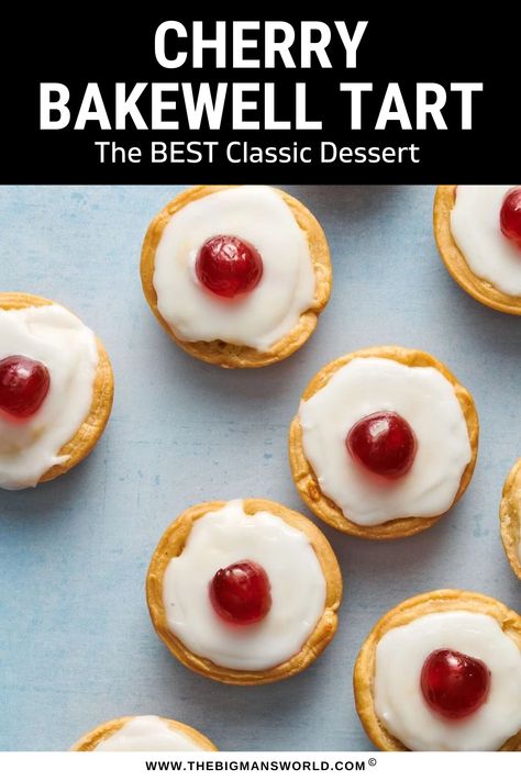 Individual Tarts, Bakewell Tart Recipe, Cherry Bakewell Tart, Bakewell Tarts, Almond Frangipane, Mini Tart Shells, Easy Tart Recipes, Tart Crust, Gluten Free Dairy Free Dessert