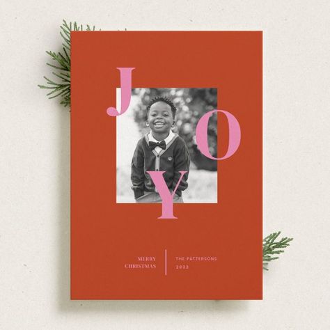 Radiating  Joy Holiday Photo Card Original Christmas Cards, Holiday Card Design, Word Joy, Modern Christmas Cards, Christmas Pregnancy Announcement, Custom Christmas Cards, Christmas Pregnancy, Birth Announcement Card, Pregnancy Announcements