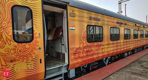 Sources said all Rajdhani trains will gradually become Tejas-Rajdhani trains and the increased base fare will kick in besides flexi fare. Rajdhani Express, Indian Railways, Train Pictures, Railway Station, Mumbai, Passenger, The Globe, Coaching, Train