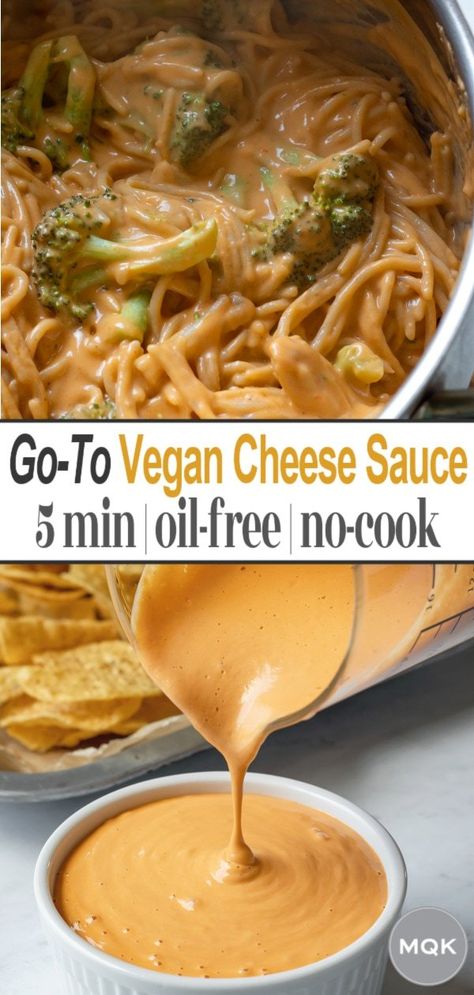 Vegetarian Cheese Sauce, Plantiful Kiki Cheese Sauce Recipe, Dairy Free Cheese Sauce Nutritional Yeast, Gluten Free Vegan Sauces, Vegan Cheesy Sauce, Nooch Cheese Sauce, Quick Vegan Cheese Sauce, Vegan Nut Free Cheese Sauce, Cheese Sauce With Nutritional Yeast