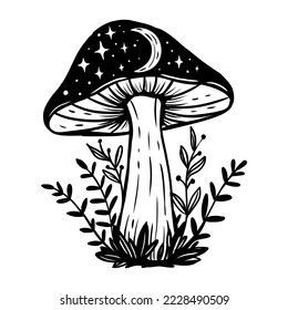 Mystical Fairy, Mushroom Graphic, Graphic Sketch, Fairy Mushroom, Mushroom Tattoos, Mushroom Drawing, Fairy Tattoo, Owl Tattoo, Arte Sketchbook