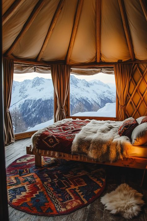 Alpine-view Yurt bedroom. Panoramic windows overlooking snow-peaked mountains, rustic wooden bed, fur throws.

Are you yearning to breathe life into your chambers with a touch of the majestic outdoors? Say no more, as we whisk you off on a visually stunning journey with 50 Mountain Bedroom Design Ideas that are a gateway to a daily alpine escape right in your abode. Possessing the…

Read more: https://tastyinteriors.com/generated-post-50-mountain-bedroom-design-ideas/ Yurt Bedroom, Rustic Wooden Bed, Mountain Bedroom, Panoramic Windows, Bedroom Design Ideas, Snow Peak, Wooden Bed, Cozy Corner, Yurt