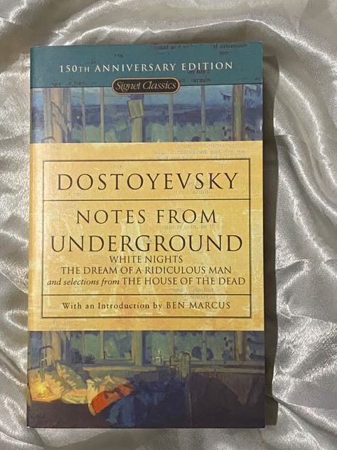 Notes From Underground, White Nights, Russian Literature, Fyodor Dostoyevsky, Book Writer, The Underground, Free Books Download, The Masters, Literary Fiction