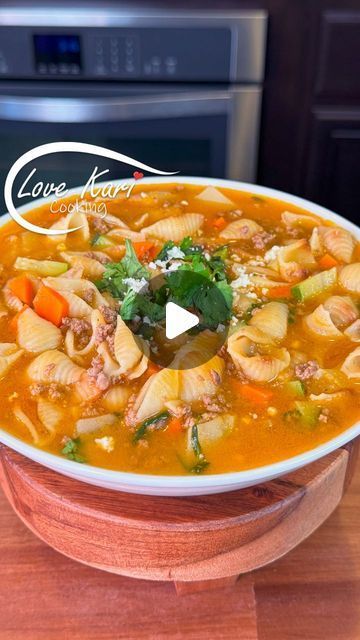 Karina Valladares on Instagram: "Traditional Mexican Sopita Concha Shell Soup with Ground Beef (Sopa de Conchitas con Carne Molida). Today I will be showing you how I make Mexican style sopita de conchas with ground beef 😋This is a Mexican classic and one of my family's favorite soup. It's so comforting and easy to make. I hope you enjoy this recipe. Please comment down below what recipe you will like to see next. Also, check out our YouTube Channel for the full video and for more delicious recipes. Link in Bio. MEXICAN CONCHITA SOUP WITH GROUND BEEF INGREDIENTS: For the meat: ► 1 lb. ground beef ► 2 minced garlic cloves ► 1/4 of white onion ► Salt and pepper to taste For the Salsa: ► 3 tomatoes ► 1/4 of white onion ► Small piece of jalapeño ► 1 garlic clove ► 1 cup water ► 1 tsp tomato b Mexican Sopita, Conchitas Recipe, Conchas Recipe, Tomato Bouillon, Fideo Recipe, Mexican Soup Recipes, Beef Soup Recipes, Ground Beef And Potatoes, Soup With Ground Beef