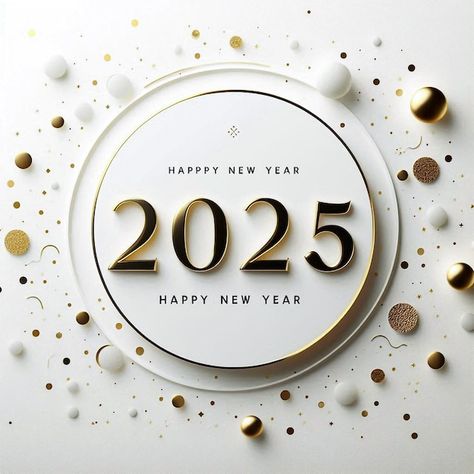 Happy New Year 2025 Design, Happy New Year Eve, Sleek Typography, Messages Funny, New Year Clipart, Wishes For Daughter, Artsy Background, Messages For Friends, Happy New Years Eve