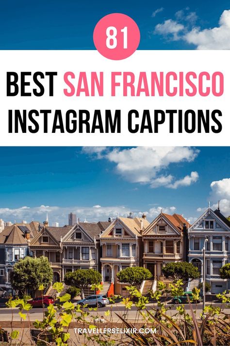 Best San Francisco Instagram captions & quotes San Francisco Instagram, San Francisco Quotes, Visit San Francisco, Caption Ideas, Visit Usa, Travel Bucket List Usa, Best Travel Quotes, The Golden Gate Bridge, Quotes Instagram