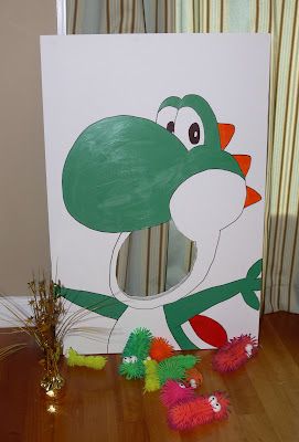 Too expensive/big of a project? What would I even do with it after the party??? - Super Mario party Diy Super Mario Birthday Party, Mario Party Games Diy, Kirby Party Games, Yoshi Themed Birthday, Yoshi Birthday Party Ideas, Yoshi Party Ideas, Kirby Party Ideas, Yoshi Birthday Party, Mario Birthday Party Games