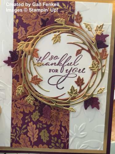 Fall Cards Handmade, Thanksgiving Cards Handmade, Fall Greeting Cards, Stampin Up Project, Hand Crafted Cards, Leaf Cards, Stamping Up Cards, Thanksgiving Cards, Fall Cards