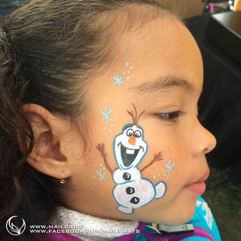 Elsa And Anna Face Paint, Elsa Frozen Face Painting, Disney Face Painting Ideas, Frozen Face Painting Ideas, Disney Face Paint Easy, Elsa Face Paint Easy, Frozen Face Paint Easy, Olaf Face Paint, Face Paint Frozen