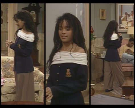 Lisa Bonet Cosby Show, Denise Huxtable, Black 90s Fashion, Cosby Show, The Cosby Show, Old School Fashion, 90s Inspired Outfits, Lisa Bonet, 90s Fashion Outfits