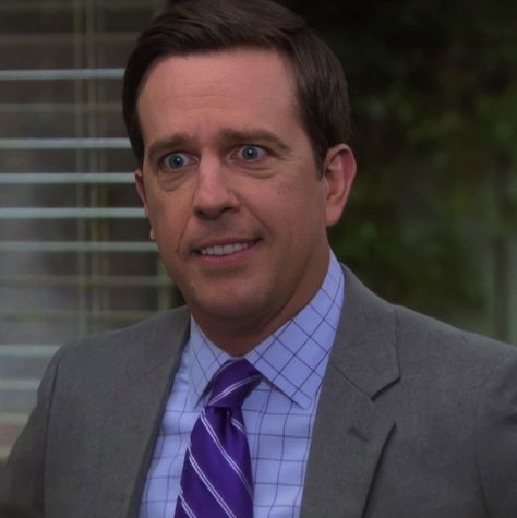 the office | andy bernard | aesthetic icons The Office Andy, Andy Bernard, Ed Helms, Office Icon, The Office, Real Life, Character Design, Collage, Feelings