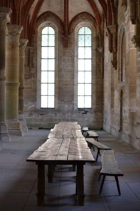 Cistercian Architecture, Monastery Interior, Church Interior, Beautiful House, Rustic Dining Table, House Inspo, Design Project, Interior Details, Cozy House