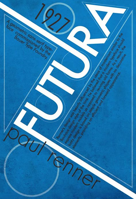 Typography Font Poster, Futura Font Poster, Blue Graphic Design Poster, Visual Hierarchy Design, Typography Hierarchy, Typography Composition, Typeface Poster, Poster Grafico, Mises En Page Design Graphique