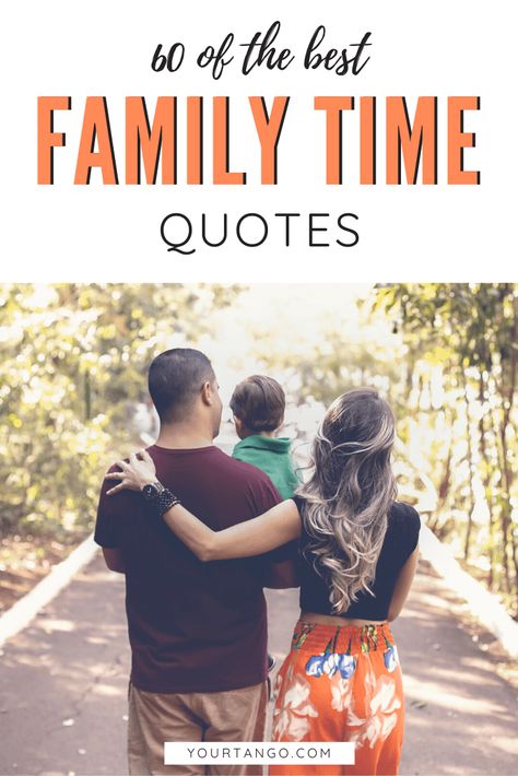 60 Best Family Time Quotes About Spending Quality Time With The People You Love | YourTango #family #quotes #familytime Spending Time With Family Quotes, Time With Family Quotes, Spending Time Together Quotes, Family Holiday Quotes, Family Fun Quotes, Family Goals Quotes, Quality Time Quotes, Time Quotes Relationship, Family Day Quotes