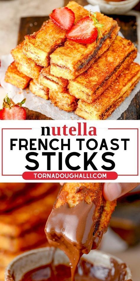 French Toast Bake Overnight, Homemade French Toast, French Toast Waffles, Nutella French Toast, French Toast Casserole Recipes, Stuffed French Toast, French Toast Sticks, Cinnamon French Toast, Simple Breakfast