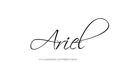 Tattoo Design  Name Ariel Ariel Name Tattoo, Ariel Name, Ariel Signature, Tatto Name, Ariel Tattoo, Gargoyle Tattoo, Tattoo Design Name, Name Drawings, Country Tattoos