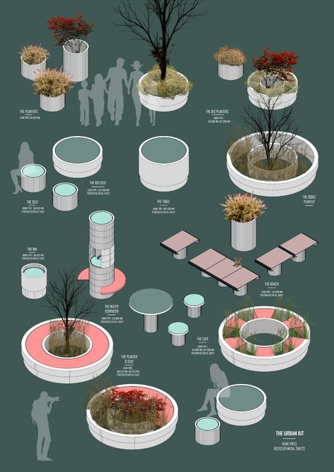 Redefining the left-over spaces from our cities Economic Sustainability, Furniture Design Competition, Landscape Architecture Diagram, Urban Design Competition, Landscape Architecture Plan, Urban Design Graphics, Landscape Design Drawings, Campus Design, Quilling Work