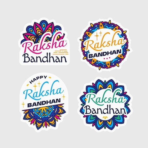 Rakshabandhan Stickers, Happy Rakshabandhan Stickers, Rakhi Stickers, Shagun Envelopes, Autumn Poems, Rakhi Cards, Letter Craft, Happy Rakhi, Pop Art Images