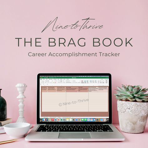 The Brag Book: Career Accomplishment Tracker for MS Excel, Google Sheets, Notion Advocate For Yourself, Dinner Planner, Free Planner Templates, Reward And Recognition, Brag Book, Ms Excel, Meal Planner Template, Performance Reviews, Small Business Planner