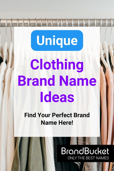 Cool Brand Names Fashion, Fashion Business Name Ideas Unique, Clothing Page Name Ideas, Business Name Ideas Unique Clothing, Clothing Names Ideas Unique, Fashion Business Name Ideas Catchy, T Shirt Brand Name Ideas, Indian Names For Clothing Brand, Men Clothing Brand Name Ideas