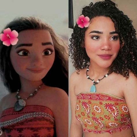 Moana Makeup, Holloween Makeup, Disney Moana, Diy Crafts Paper Flowers, Powder Makeup, Couples Costumes, Cosplay Outfits, Disney Inspired, Beautiful Makeup