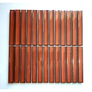 Wayfair | Red & Rust Backsplash Tile You'll Love in 2022 Backsplash Tile, Summer Gifts, Porcelain Mosaic, Straight Edge, Tile Backsplash, Bathroom Ideas, Backsplash, Antique Rugs, Rust