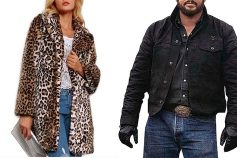 Amazon; Amazon A leopard print jacket may not be part of your everyday wear, but ladies, I think we'd all be willing to wear the animal print jacket for one night only. To pay homage to Beth Dutton, many Yellowstone fans are going as the fierce character for Halloween. While most ladies are set on being Beth […] The post Everything You'll Need for a DIY Beth Dutton Halloween Costume (Minus the Attitude) appeared first on Wide Open Country. Beth Dutton Wedding Outfit, Beth Dutton Halloween Makeup, Beth Dutton Halloween Costume Ideas, Beth Dutton And Rip Halloween Costume, Beth Dutton Yellowstone Costume, Beth Dutton And Rip Costumes, Beth And Rip Yellowstone Costume, Beth Dutton Makeup, Rip And Beth Yellowstone Costume