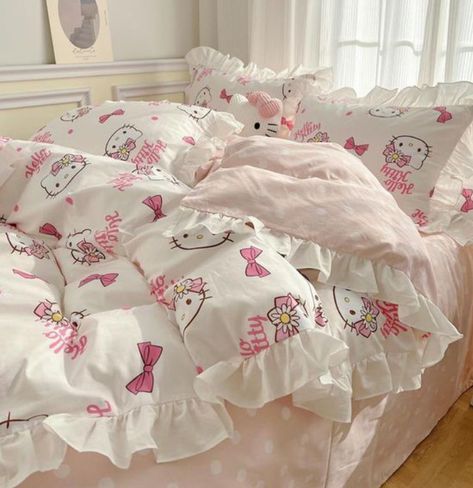 Stylish Bedding, Anime Decor, Stylish Beds, Soft Bedding, Cotton Bedding, Creative Designs, Cuteness Overload, Good Night Sleep, Bed Spreads