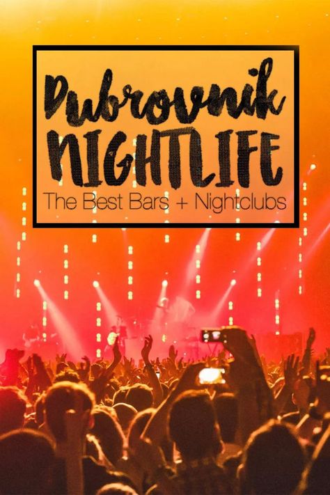 Is there good nightlife in Dubrovnik? The short answer is - yes! There's plenty to do when the sun goes down here, and Dubrovnik nightlife is definitely worth checking out. Whether you are… More Festival Planning, Europe Trip Itinerary, Bars And Clubs, Festivals Around The World, City Vacation, Best Bars, Party Bars, Europe Vacation, Croatia Travel