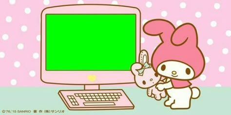 My Melody Green Screen, Greenscreen Overlay, Kawaii Overlay, Pc Walpaper, Lighting Overlays, Pixel Art Background, Overlays Cute, Cute Frames, Overlays Transparent