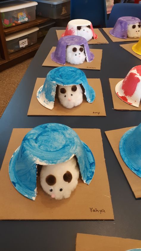 Pet Art Crafts For Preschoolers, Pet Week Preschool Crafts, Pet Week Crafts, Pets Activities Preschool Art Projects, Where Do Pets Live Preschool Activities, Pet Craft Ideas For Preschool, Pet Art Projects For Kids Preschool, Our Pets Preschool Theme, Pet Unit Preschool Crafts