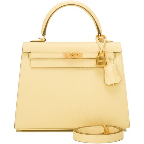 Hermes Purse, Yellow Purse, Beige Purses, Yellow Purses, Hermes Kelly Bag, Beige Handbags, Yellow Handbag, Kelly Bag, Luxury Purses