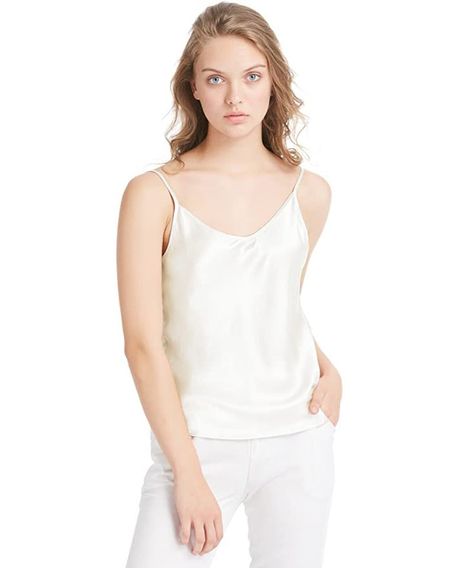 The 11 Best Camisoles Silk Tank Tops, Satin Fashion, Silk T Shirt, Womens Camisoles, Silk Cami, Silk Tank Top, Silk Camisole, Silk Tank, Summer Tank Tops