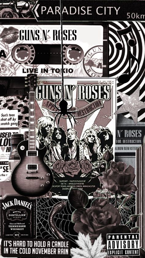 #gunsnroses #wallpaper #blackandwhite #80s #music #band #gnr #rocknroll 80s Bands Wallpaper, 80s Band Wallpaper, Gunsnroses Aesthetic, Rock Bands Wallpaper Aesthetic, 80s Music Wallpaper, 80s Rock Wallpaper, Rock Metal Wallpaper, Band Wallpapers Aesthetic, Metal Bands Wallpaper