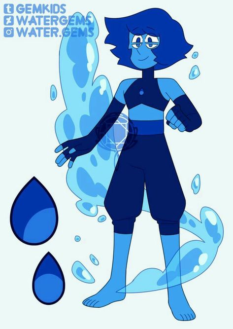 Su Lapis Oc, Gemsona Ideas, Su Oc, Steven Universe Fan Fusions, Lapis Lazuli Steven Universe, Steven Universe Lapis, Steven Universe Oc, Pink Diamond Steven Universe, Steven Universe Au