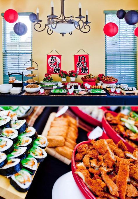 Kicking It Ninjago Style 6th Birthday Party // Hostess with the Mostess® Boys Birthday Party Food, Asian Birthday, Birthday Party Food Ideas, Thomas Birthday Parties, Lego Ninjago Birthday, Naruto Birthday, Kids Birthday Party Food, Ninjago Birthday Party, Anime Birthday