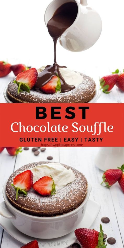 Chocolate Souffle For Two, Dark Chocolate Souffle, Chocolate Suflet, Chocolate Fruit Cups, Suffle Recipe Chocolate, Chocolate Suffle Recipe Best, Chocolate Suffle Recipe, Souffle Recipes Dessert, Souflee Recipes Dessert