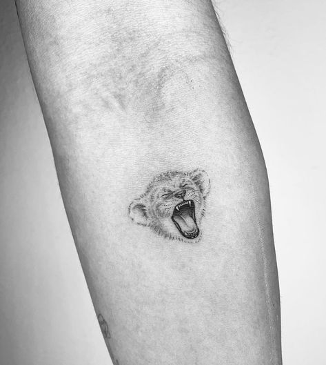 Nala Tattoo, Simba Tattoo, Lion Cub Tattoo, Cub Tattoo, Evolution Tattoo, Cubs Tattoo, Hope Tattoo, Magic Runes, Animal Tattoo Ideas