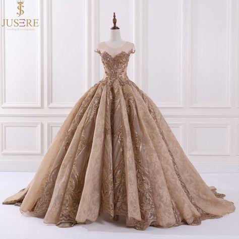 Debut Gowns 18th, Debut Gowns 18th Elegant, Gown For Debut, 18th Birthday Dress, Debut Gowns, Debut Dresses, Gold Wedding Gowns, Wedding Dresses For Women, Arabic Style