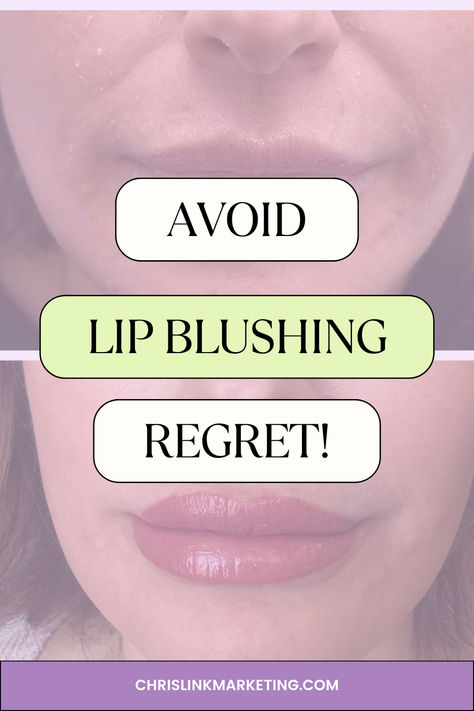 Avoid Lip Blushing Regret! Learn the common mistakes people make with permanent lipstick, and how to prevent them. Discover the crucial information about lip permanent makeup, lip fillers, and the lip healing process. Whether you're considering lip tattoos, a lip liner tattoo, or a lip color tattoo, we've got you covered. Don't miss out on these essential tips to achieve flawless lip makeup with makeup tattoos. Click now to ensure your lip blushing experience is perfect! Lip Blushing Color Chart, Lip Blushing Before And After, Lip Blush Healing Process, Permanent Lip Color Tattoo, Lip Blushing Tattoo Colors, Lip Blushing Tattoo Before And After, Lip Blushing Tattoo, Tattoo Transformation, Cosmetic Lip Tattoo