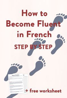 Speak French Fluently, Fluent French, How To Learn French, Fluent In French, French Study, French Speaking Countries, Learn French Fast, Learn To Speak French, French Conversation