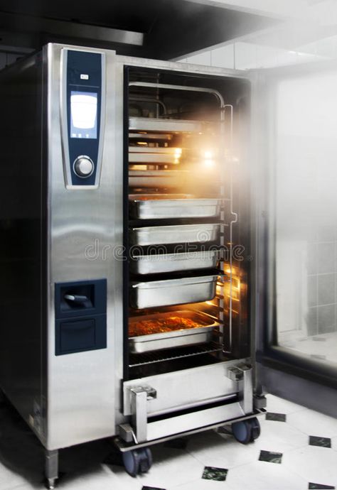 Professional oven. A professional catering oven with steam #Sponsored , #ADVERTISEMENT, #SPONSORED, #oven, #catering, #professional, #Professional Professional Oven, 3d Object, Stock Photography Free, French Door Refrigerator, Steam, Kindergarten, Oven, Kitchen Appliances, Heat