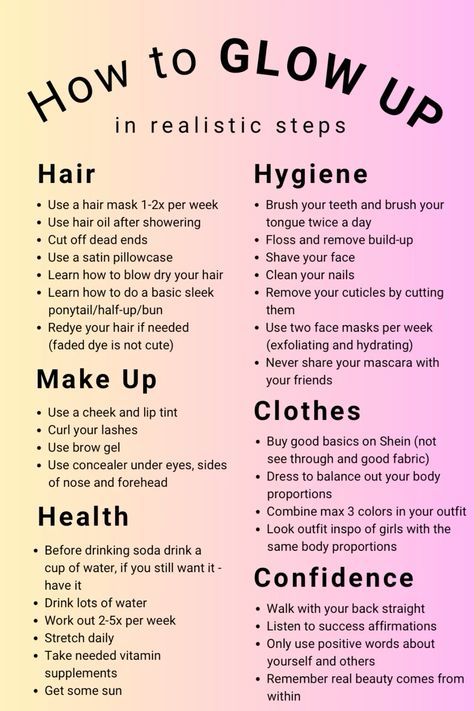 Girl Self Care, The Glow Up, Self Care Bullet Journal, Glo Up, Self Confidence Tips, Body Hacks, Confidence Tips, Healthy Lifestyle Inspiration, Glow Up Tips