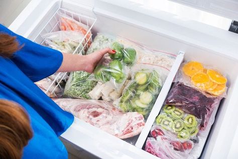 Organization for a chest freezer doesn't have to be difficult. With a few tweaks to your routine, an organized freezer can be yours. The post How to Organize a Chest Freezer and Maximize Its Space appeared first on Reader's Digest. Chest Freezer Storage, Chest Freezer Organization, Freezer Horizontal, Expired Food, Frozen Appetizers, Freezer Organization, Freezer Meal Prep, Freezer Breakfast, Freezer Storage